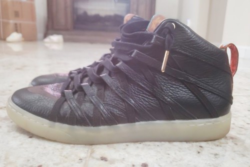 Nike KD 7 NSW Lifestyle QS Blk Leather Sneakers Size 8.5 - photo 5