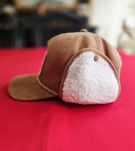 Pabst Blue Ribbon Beer Patch Canvas Trapper Hat - photo 2