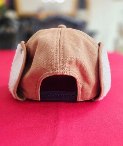 Pabst Blue Ribbon Beer Patch Canvas Trapper Hat - photo 4