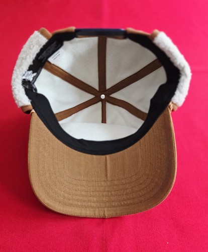 Pabst Blue Ribbon Beer Patch Canvas Trapper Hat - photo 5
