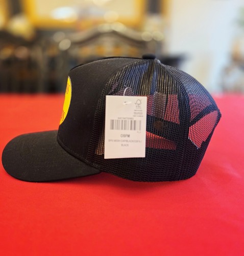 Bass Pro Shops Black Mesh Snapback Trucker Hat New With Tags - photo 2