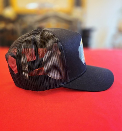 Bass Pro Shops Black Mesh Snapback Trucker Hat New With Tags - photo 3