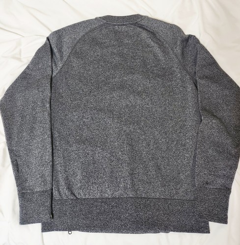 Nike Track Sweatshirt Mens Large Gray Pullover Side Zipper - photo 5