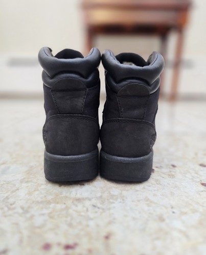 Timberland Kids 6-inch Field Boot Black Size 4 US Youth - photo 4