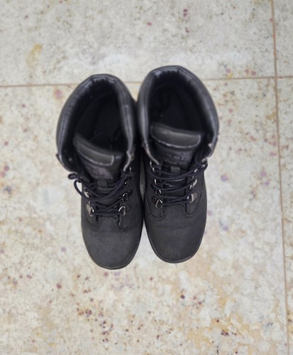 Timberland Kids 6-inch Field Boot Black Size 4 US Youth - photo 5