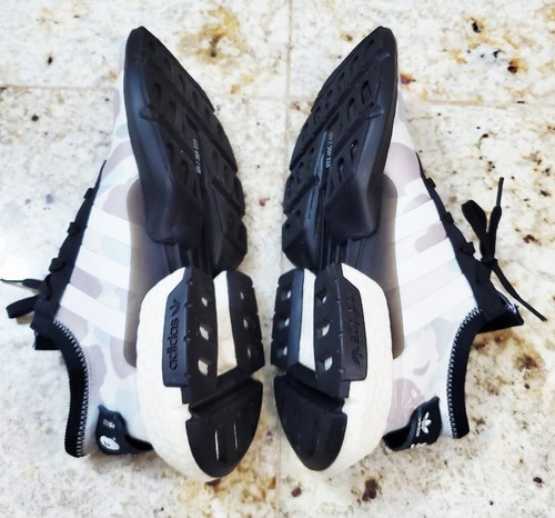 Adidas NBHD BAPE Pod 3.1 Men's Size 9.5 Black/ White Sneakers - photo 5