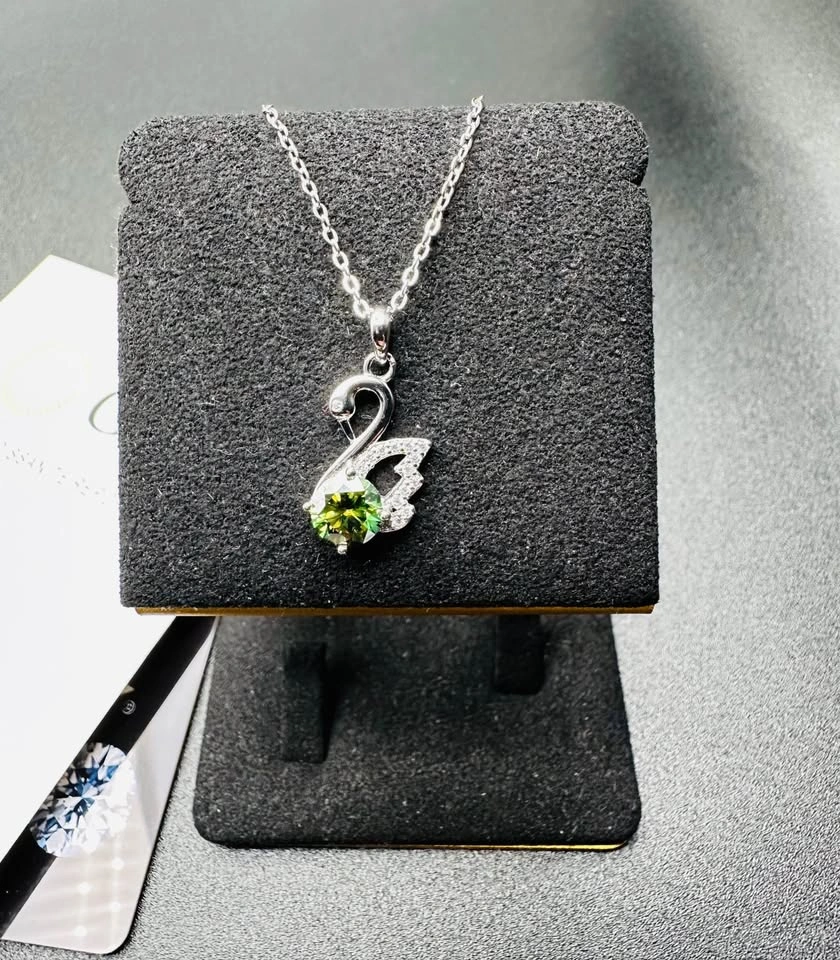1 CT Moissanite Pendant Necklace - photo 2