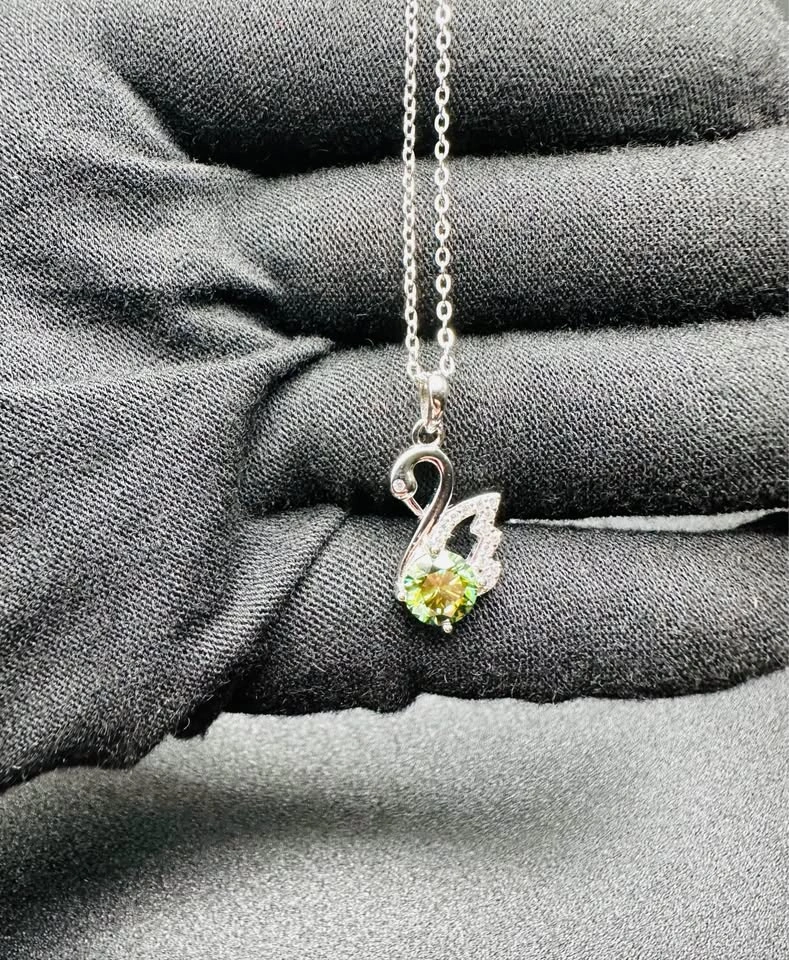 1 CT Moissanite Pendant Necklace - photo 3