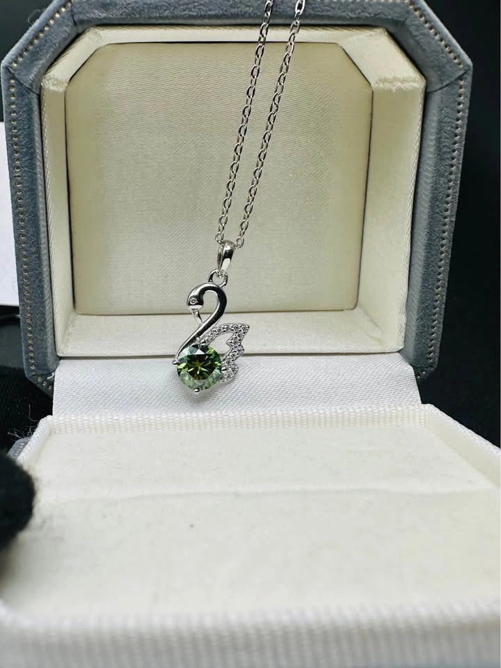 1 CT Moissanite Pendant Necklace - photo 4