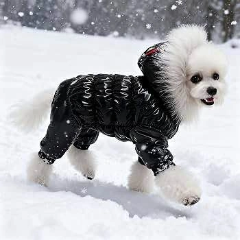 2 Brand New Dog Winter Snowsuit Jackets (12-18lbs)