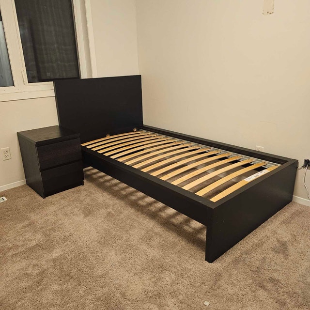 Delivery Available: Twin Size bed frame and Matching nightstand - photo 2