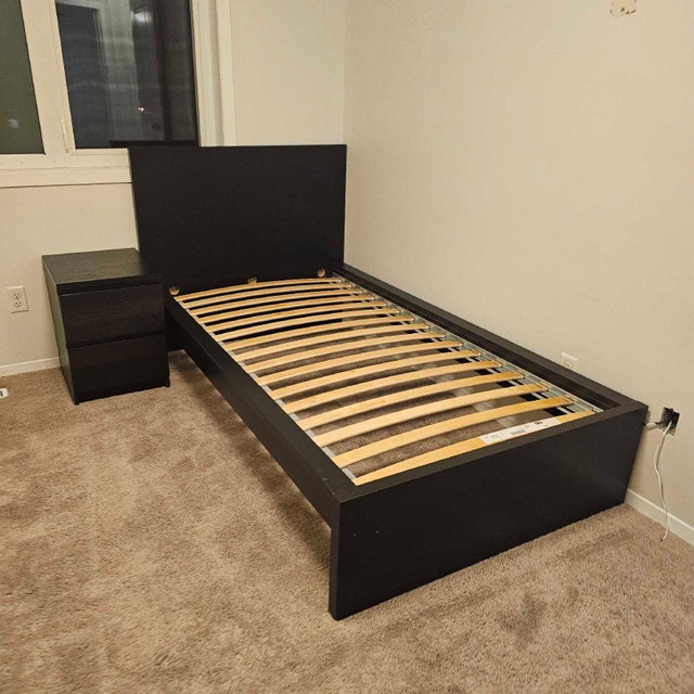 Delivery Available: Twin Size bed frame and Matching nightstand - photo 3