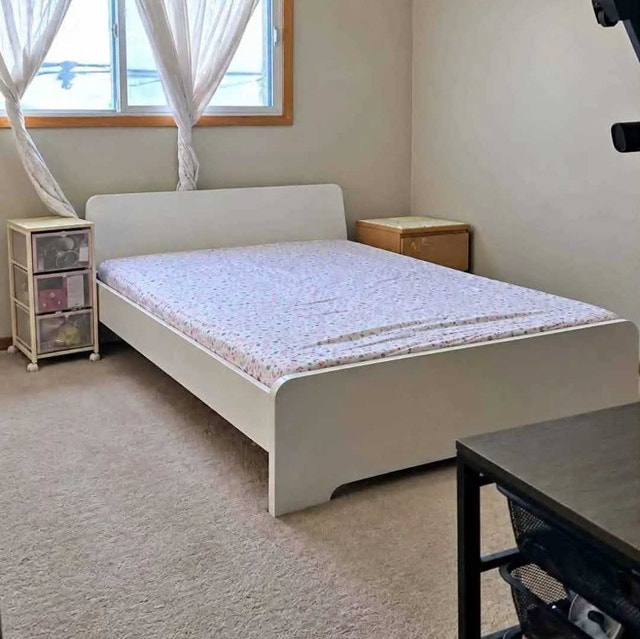 Delivery Available: Queen Size bed frame for sale