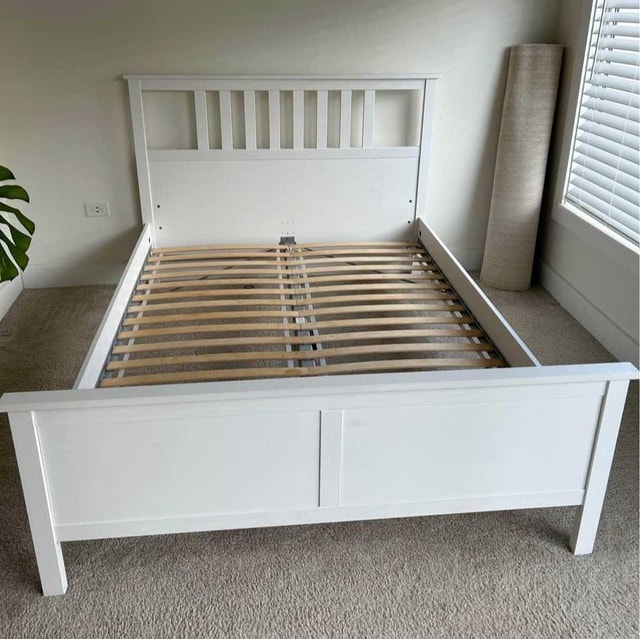 Delivery Available: Queen size bed frame for sale