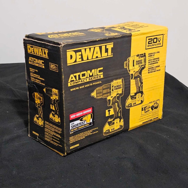 Brand New Dewalt Atomic Compact Series Brushless combo kit