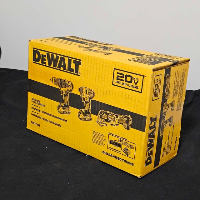 Brand new Dewalt Brushless 3 Tool Combo Kit