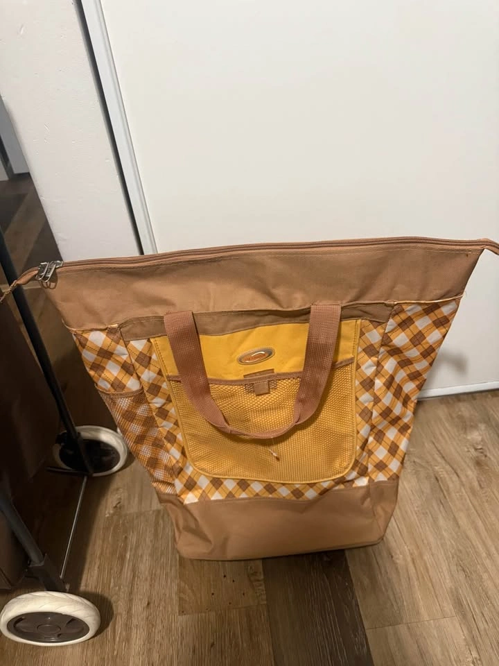 Set of 2 Rolling Shopping / Market Bags - photo 3
