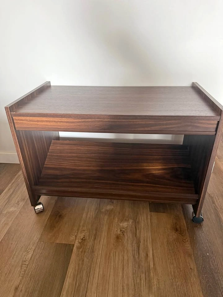 Rolling Storage Cart with Drawer & Shelf