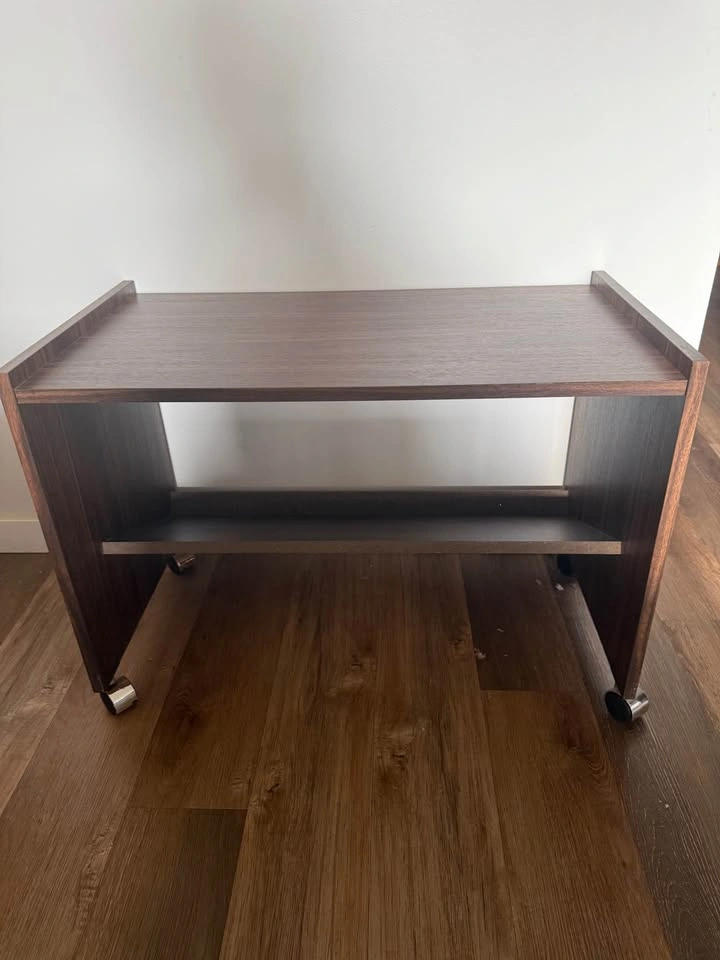 Rolling Storage Cart with Drawer & Shelf - photo 2