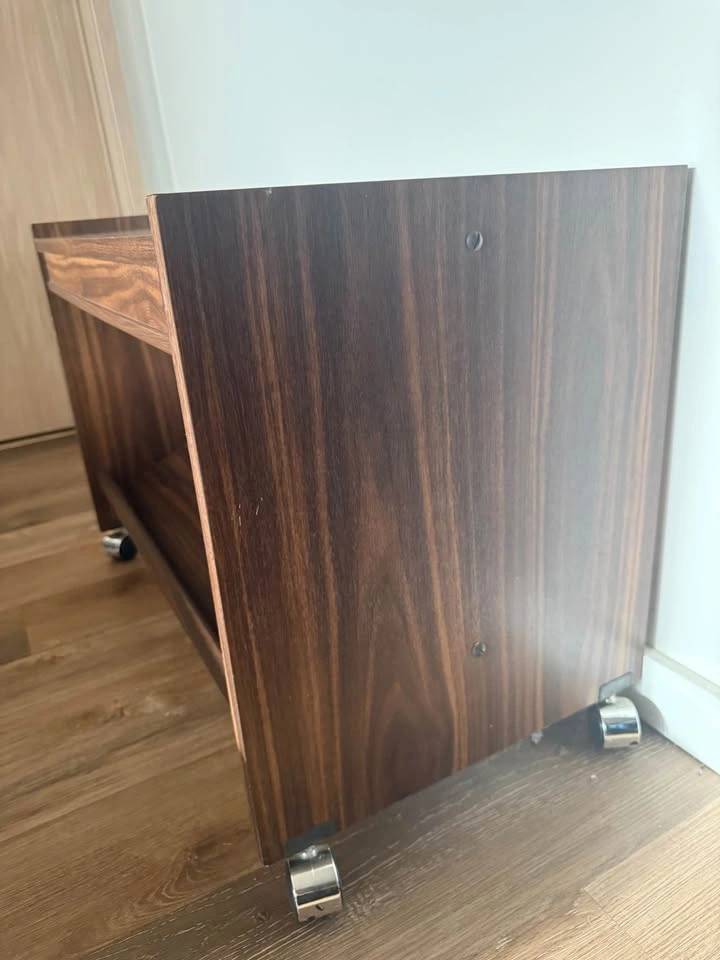 Rolling Storage Cart with Drawer & Shelf - photo 5