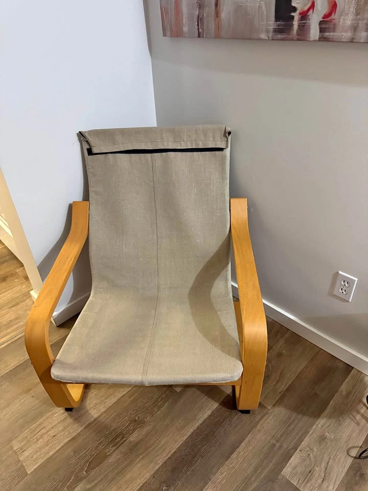 Vintage IKEA POEM Lounge Chair by Noboru Nakamura