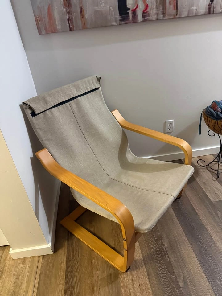 Vintage IKEA POEM Lounge Chair by Noboru Nakamura - photo 2