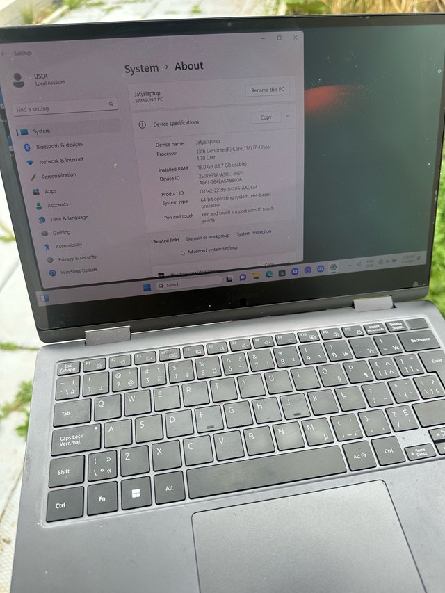 Samsung Galaxy Book3 360 - i7/16GB RAM - photo 2