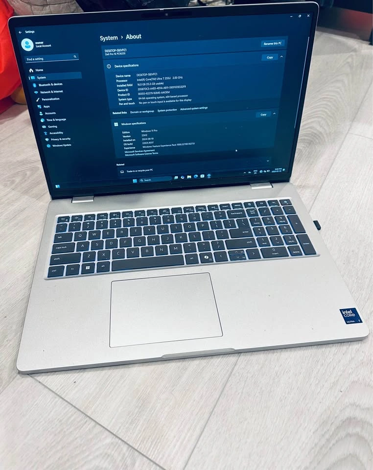 Dell Pro 16 - AI Gaming Laptop - 16GB / Intel Ultra 7 - photo 3
