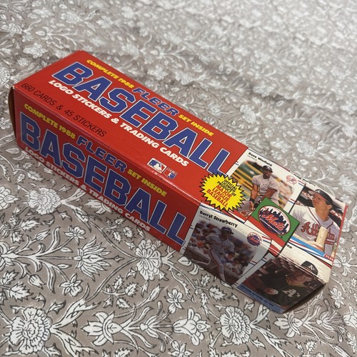 1988 FLEER BASEBALL Complete Sticker and Trading Card Set