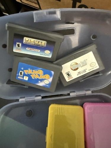 3 Gameboy Advance Games - PAC MAN, Tang Tang And Dodgeball