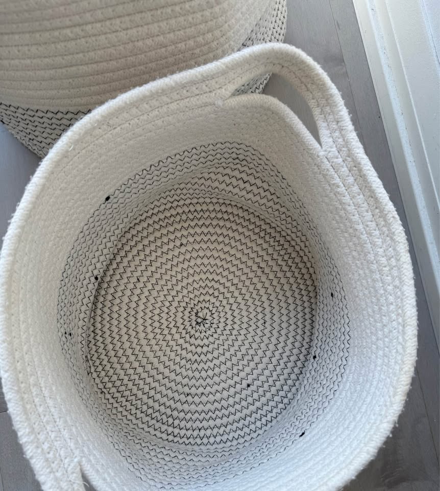 Cotton Rope Storage Baskets (2) - photo 2