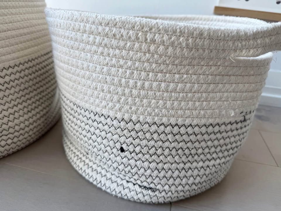 Cotton Rope Storage Baskets (2) - photo 3