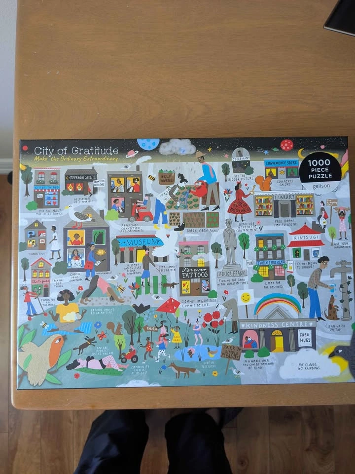 City of Gratitude, Galison Puzzle - photo 2