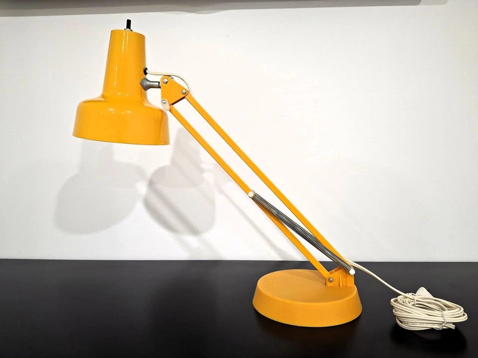 Luxo T-10 Desk Lamp – Mustard Yellow – Made in Canada