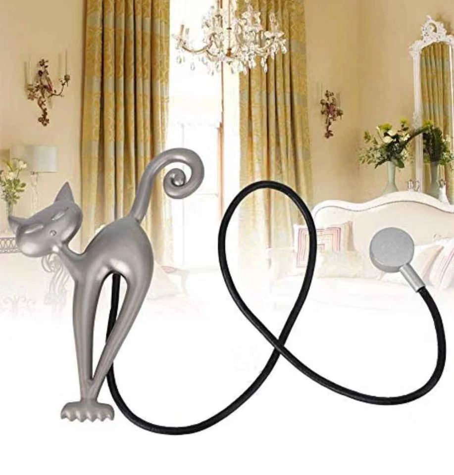 Magnetic Cat Curtain Tie-Backs - Set of 2 - photo 3