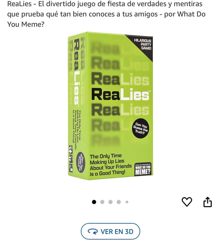 Juego de mesa $5 para jóvenes adultos