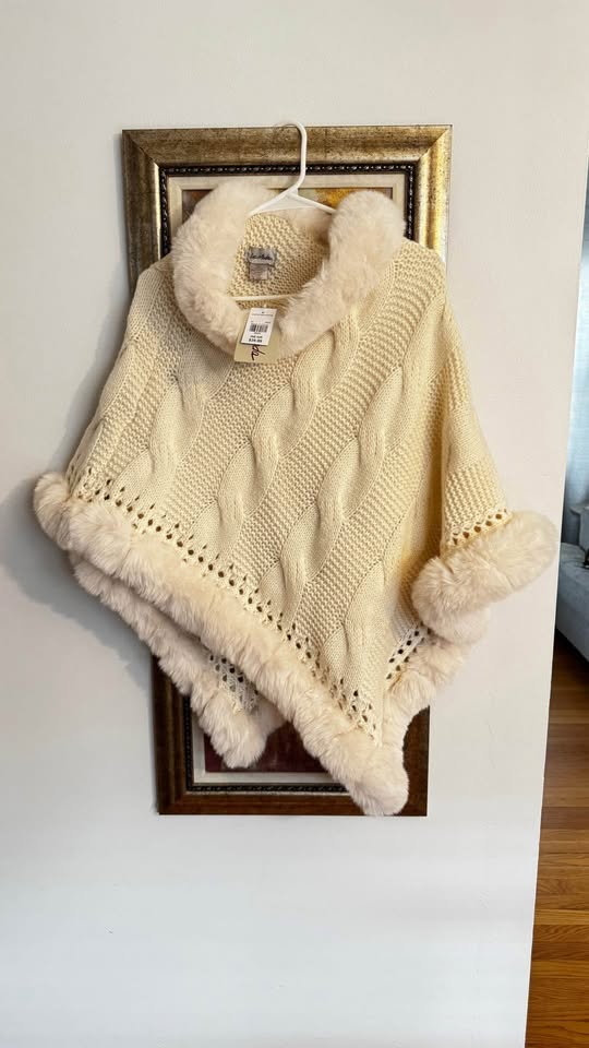 Poncho elegante de estambre ( nuevo ) unitalla - photo 4