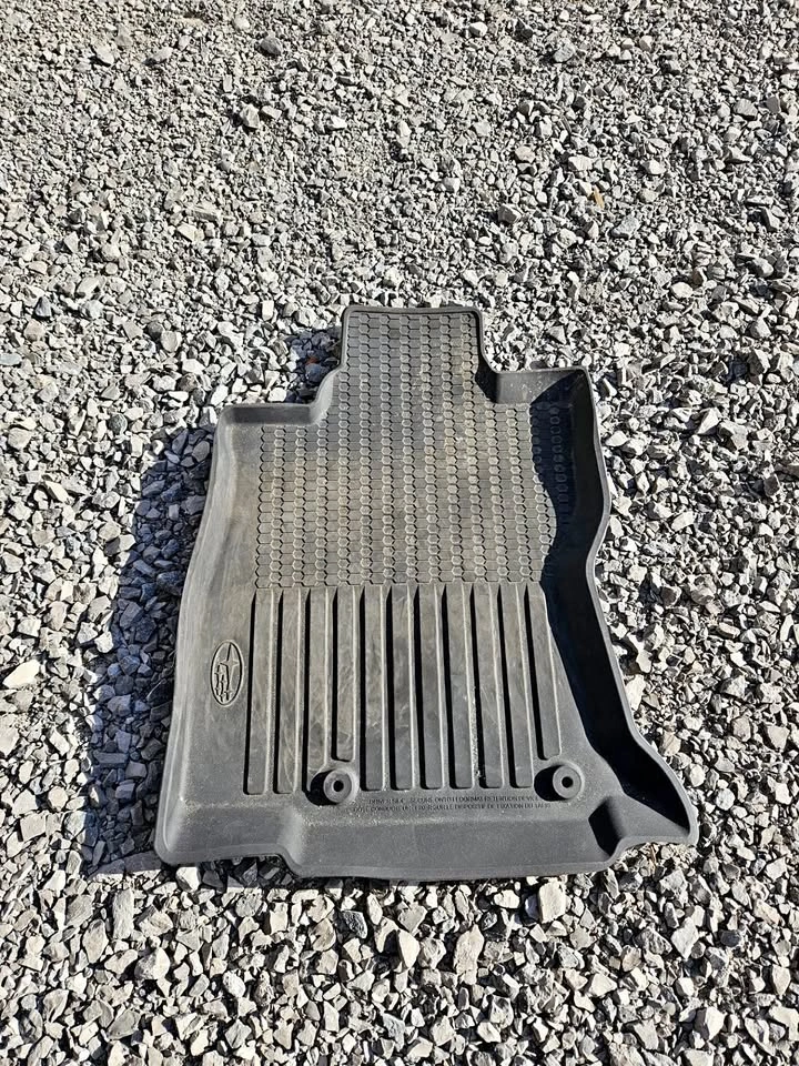 OEM Subaru winter rubber mats