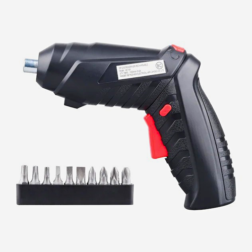 Tool Bench 4V Cordless Rechargeable Screwdriver 12pc Set