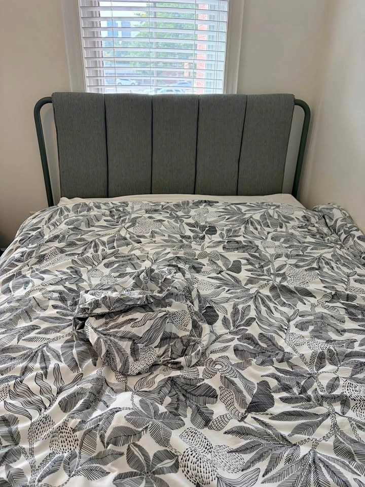 Lightly used IKEA bed and mattress
