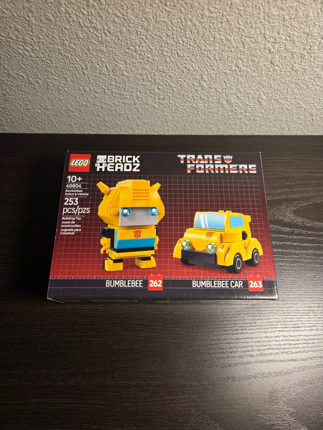 LEGO BrickHeadz Transformers Optimus Prime & Bumblebee Set - photo 2