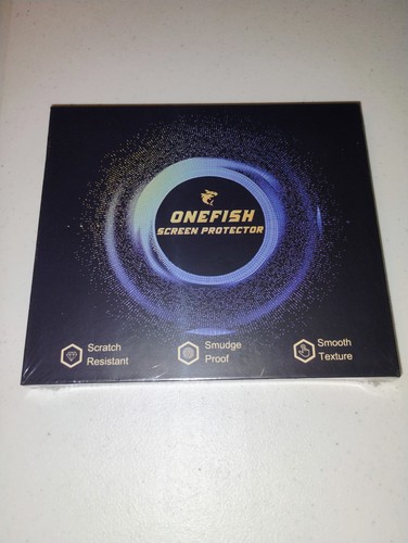 ONEFISH Black Tempered Glass Screen Protector