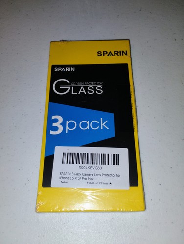 iPhone 16 Pro / Pro Max SPARIN 3 Pack Screen Protector