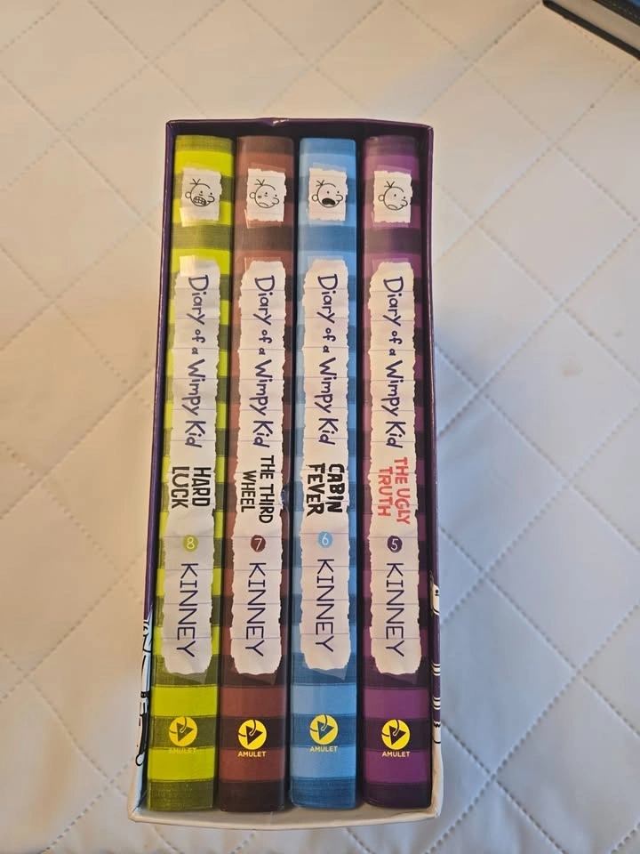 Diary of a Wimpy Kid Books 5 - 8 Set