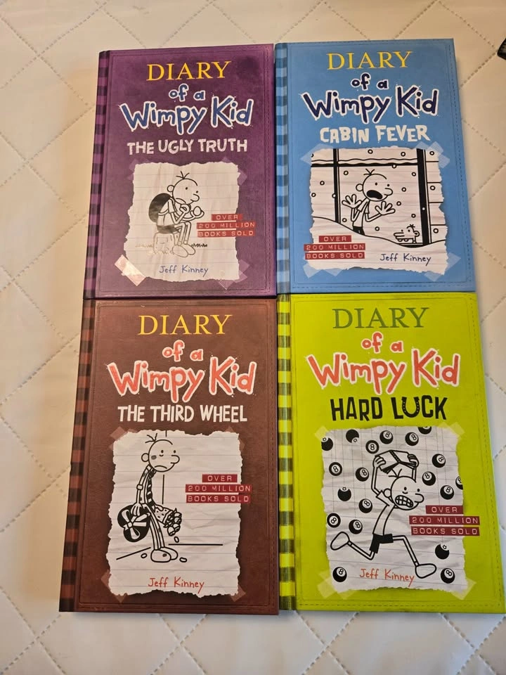 Diary of a Wimpy Kid Books 5 - 8 Set - photo 2