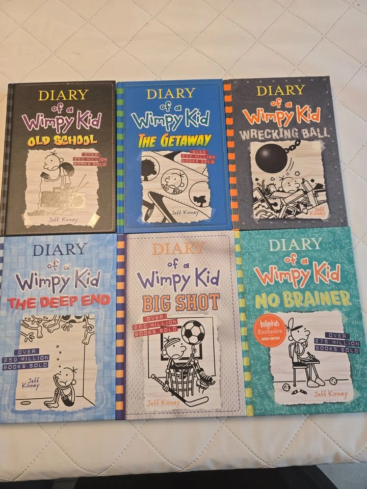 Diary of a Wimpy Kid Books 10, 12, 14, 15, 16 & 18 - photo 2
