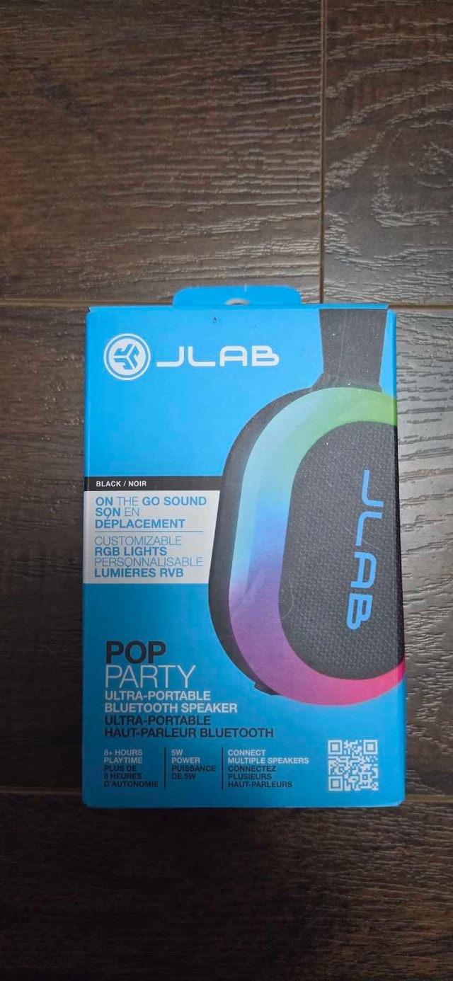 JLab Pop Party Bluetooth Speaker