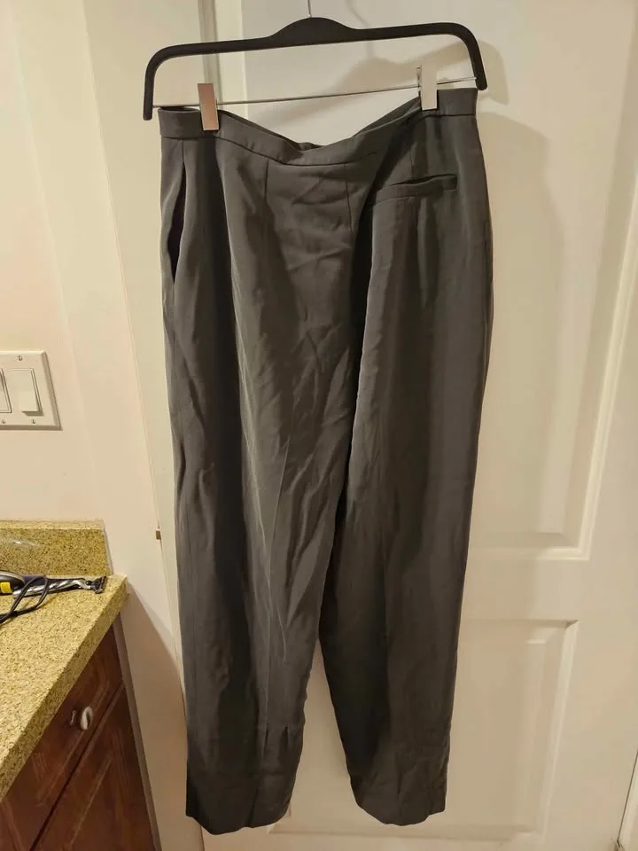 Vintage Military Green Dress Pants Size 8 image indicator(2)