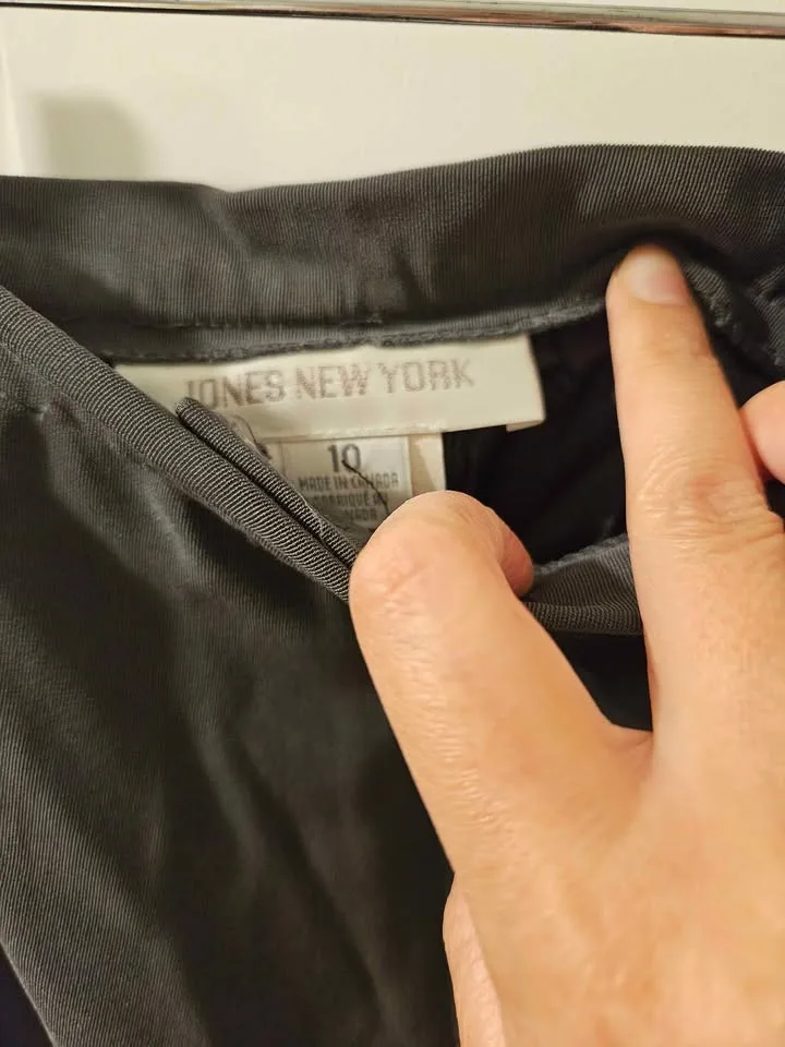 Vintage Military Green Dress Pants Size 8 image indicator(3)