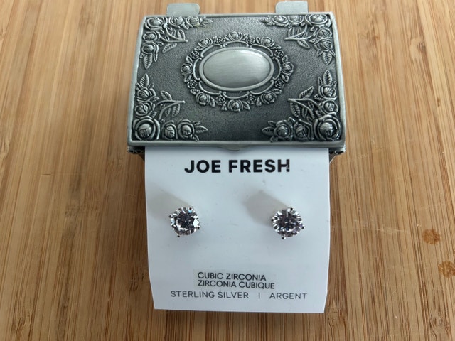 Joe Fresh Cubic Zirconia Stud Earrings